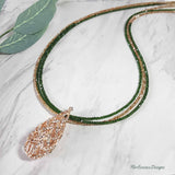 Teardrop Pendant Necklace