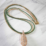 Teardrop Pendant Necklace