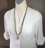 Teardrop Pendant Necklace