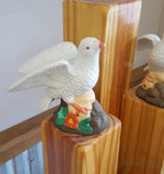 Bird Wood Statue