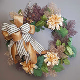 Fall Door Wreath