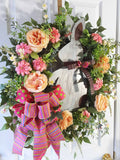 Rustic Spring Door Wreath