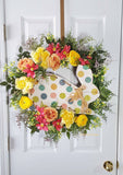 Spring Door Wreath